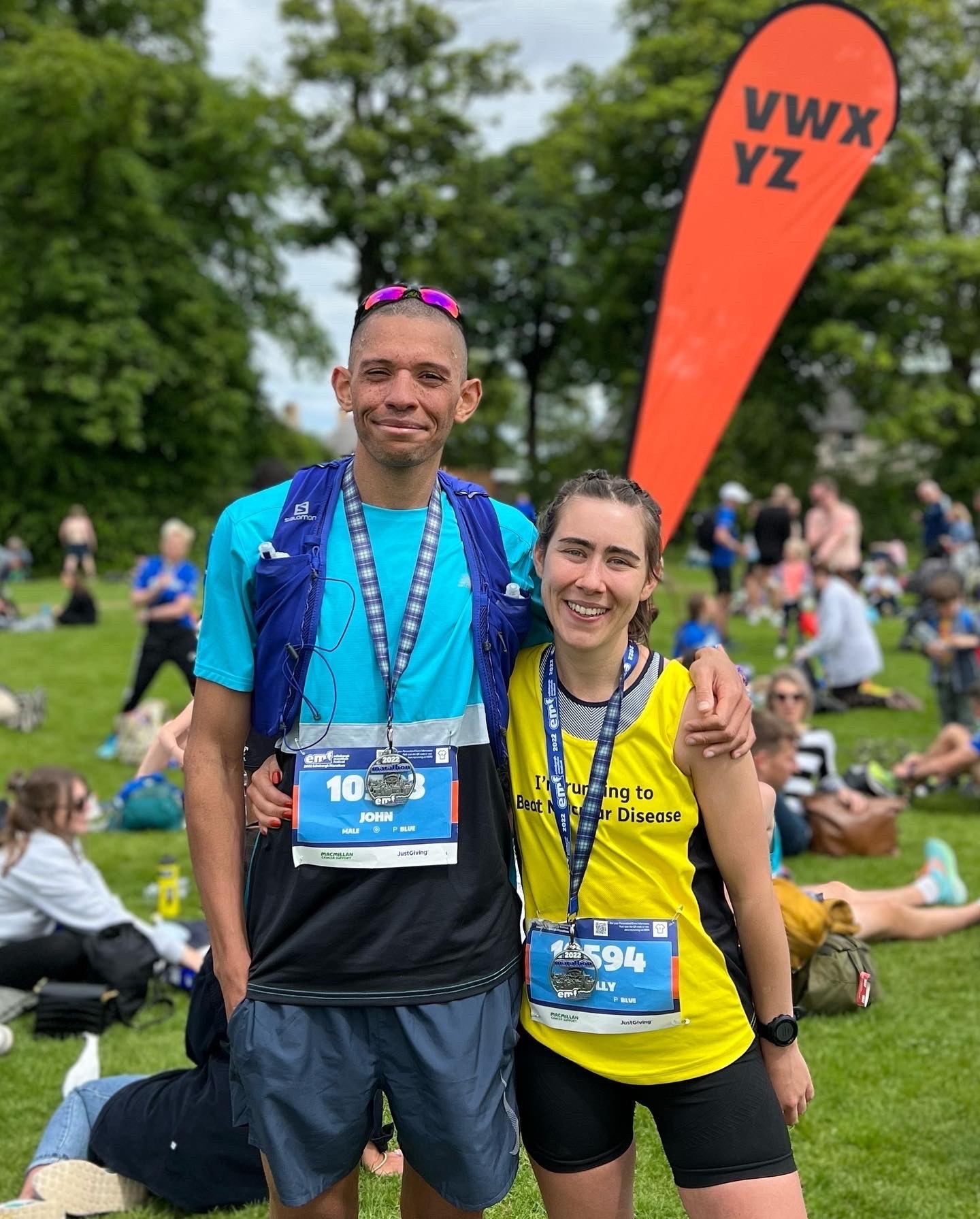 EMF runners smiling 