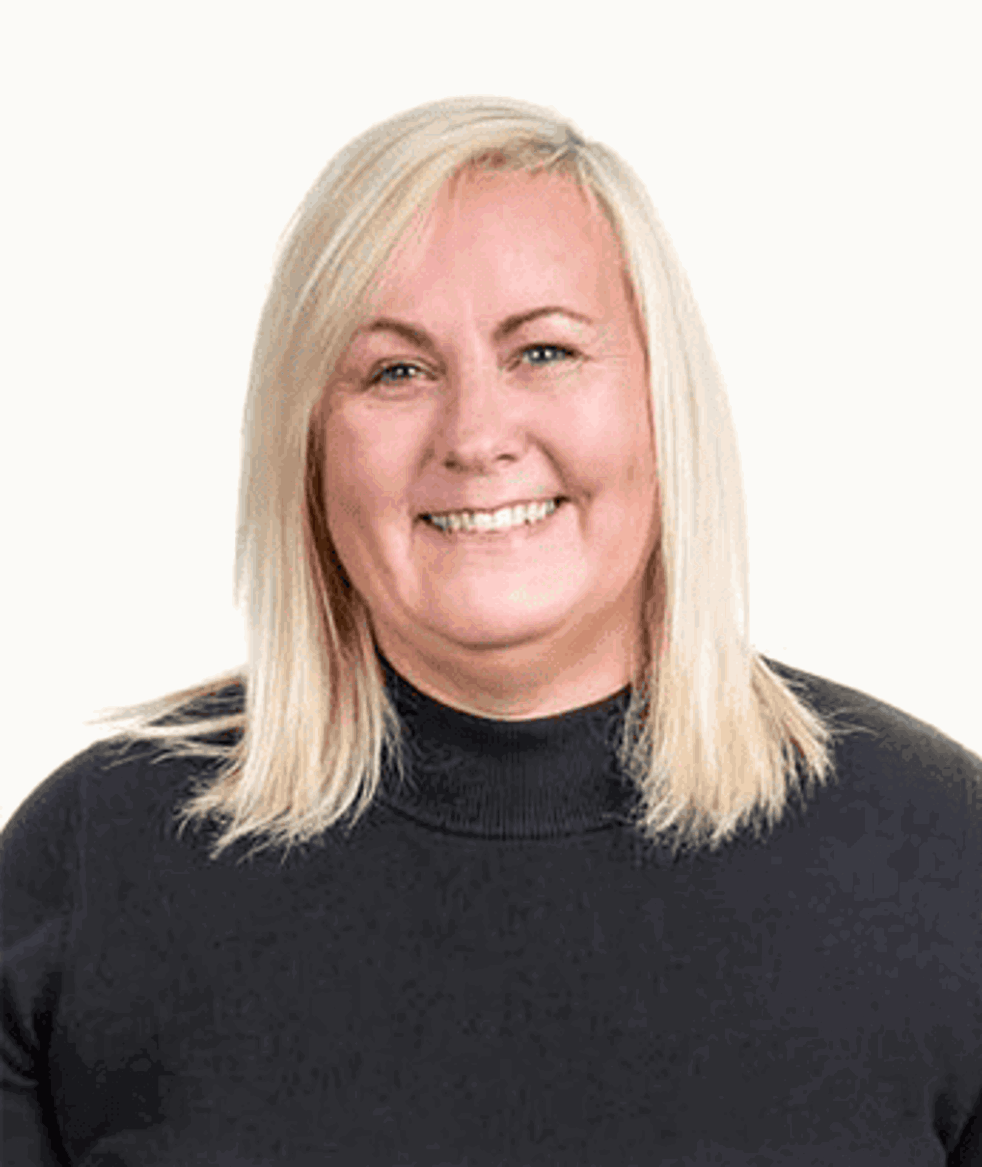 HR staff member - Natalie Bale smiling 