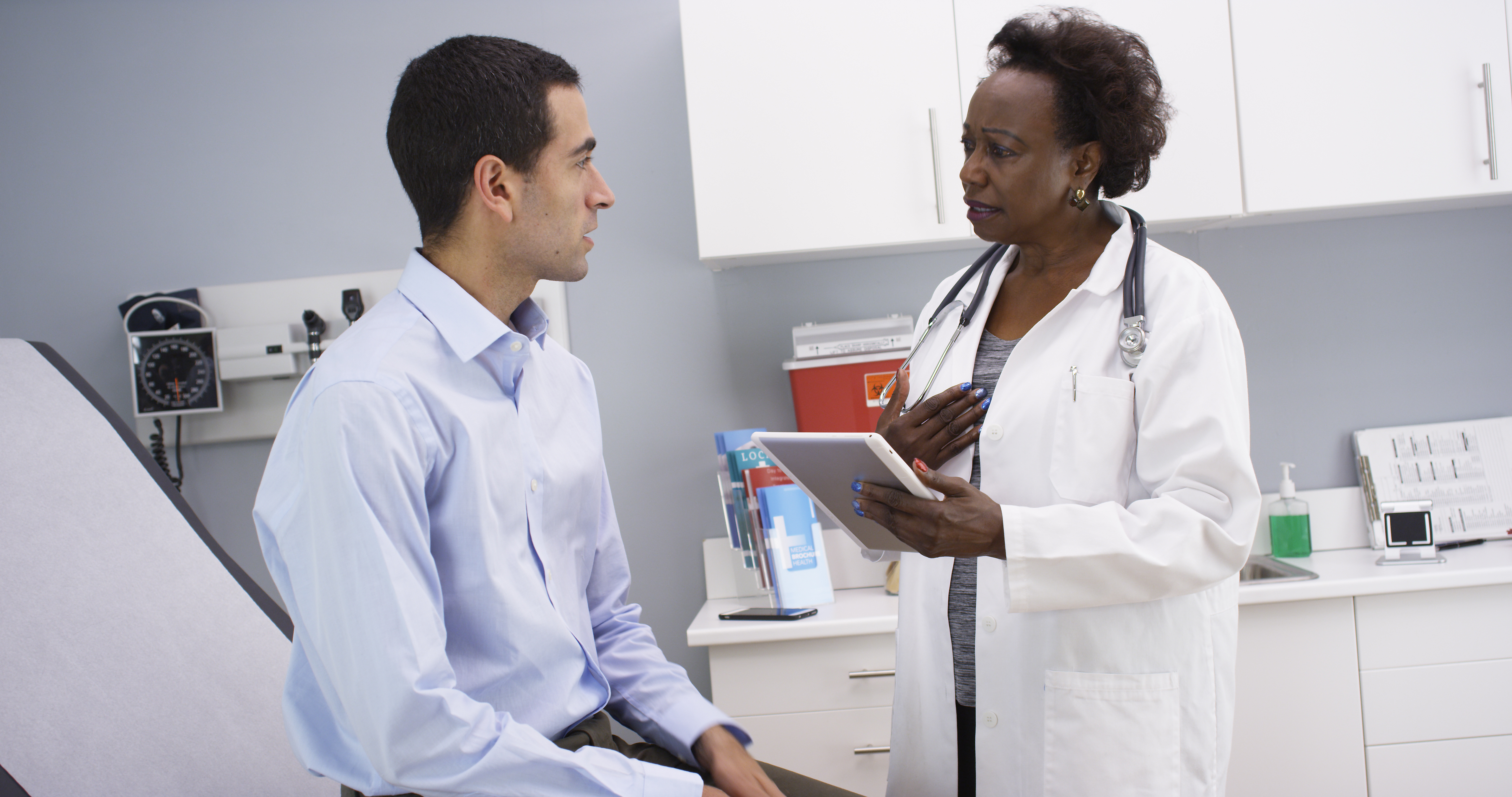 Patient and consultant 