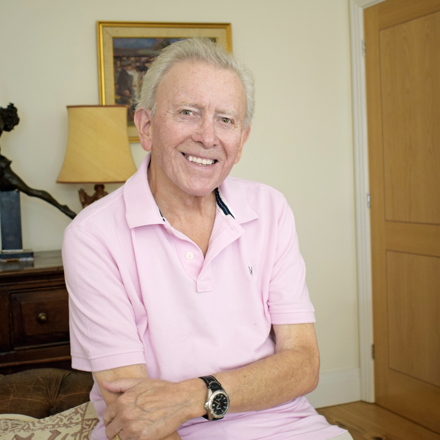 Vince Hill smiling